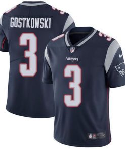 Nike New England Patriots #3 Stephen Gostkowski Navy Blue Team Color Stitched NFL Vapor Untouchable Limited Jersey