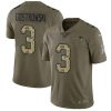 Nike New England Patriots #3 Stephen Gostkowski Olive/Camo Stitched NFL Limited 2017 Salute To Service Jersey