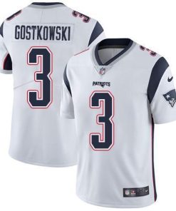 Nike New England Patriots #3 Stephen Gostkowski White Stitched NFL Vapor Untouchable Limited Jersey