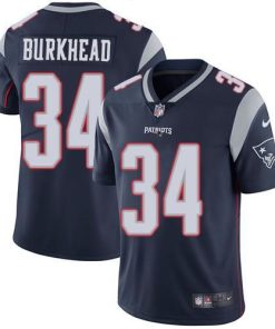 Nike New England Patriots #34 Rex Burkhead Navy Blue Team Color Stitched NFL Vapor Untouchable Limited Jersey