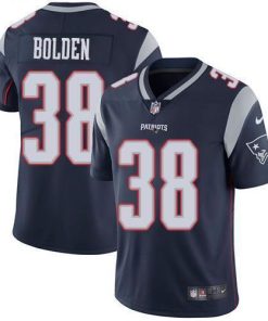 Nike New England Patriots #38 Brandon Bolden Navy Blue Team Color Stitched NFL Vapor Untouchable Limited Jersey
