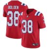 Nike New England Patriots #38 Brandon Bolden Red Alternate Stitched NFL Vapor Untouchable Limited Jersey