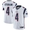 Nike New England Patriots #4 Jarrett Stidham White Stitched NFL Vapor Untouchable Limited Jersey