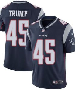 Nike New England Patriots #45 Donald Trump Navy Blue Team Color Stitched NFL Vapor Untouchable Limited Jersey