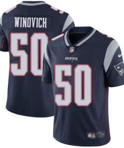 Nike New England Patriots #50 Chase Winovich Navy Blue Team Color Stitched NFL Vapor Untouchable Limited Jersey