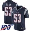 Nike New England Patriots #53 Kyle Van Noy Navy Blue Team Color Stitched NFL 100th Season Vapor Limited Jersey
