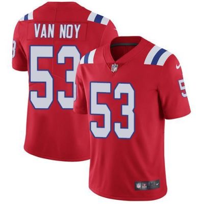 Nike New England Patriots #53 Kyle Van Noy Red Alternate Stitched NFL Vapor Untouchable Limited Jersey