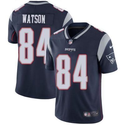 Nike New England Patriots #84 Benjamin Watson Navy Blue Team Color Stitched NFL Vapor Untouchable Limited Jersey