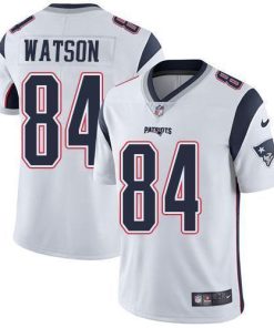 Nike New England Patriots #84 Benjamin Watson White Stitched NFL Vapor Untouchable Limited Jersey