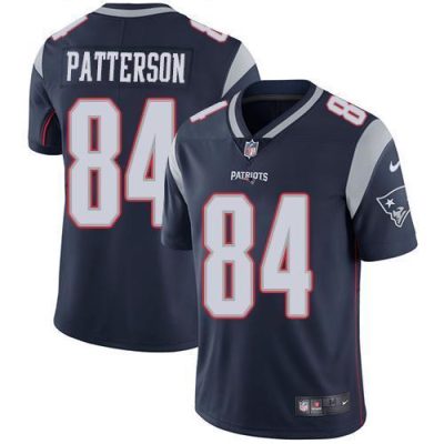 Nike New England Patriots #84 Cordarrelle Patterson Navy Blue Team Color Stitched NFL Vapor Untouchable Limited Jersey