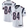 Nike New England Patriots #84 Cordarrelle Patterson White Stitched NFL Vapor Untouchable Limited Jersey