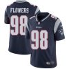 Nike New England Patriots #98 Trey Flowers Navy Blue Team Color Stitched NFL Vapor Untouchable Limited Jersey