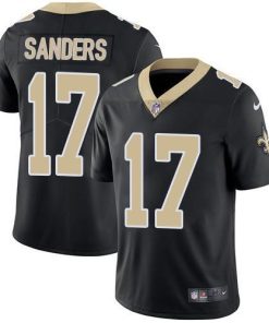 Nike New Orleans Saints #17 Emmanuel Sanders Black Team Color Stitched NFL Vapor Untouchable Limited Jersey