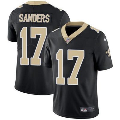 Nike New Orleans Saints #17 Emmanuel Sanders Black Team Color Stitched NFL Vapor Untouchable Limited Jersey