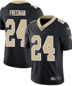 Nike New Orleans Saints #24 Devonta Freeman Black Team Color Stitched NFL Vapor Untouchable Limited Jersey