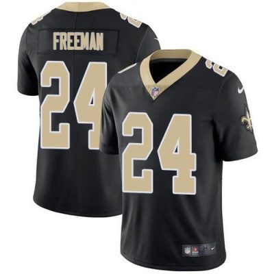 Nike New Orleans Saints #24 Devonta Freeman Black Team Color Stitched NFL Vapor Untouchable Limited Jersey