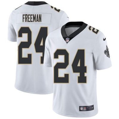 Nike New Orleans Saints #24 Devonta Freeman White Stitched NFL Vapor Untouchable Limited Jersey