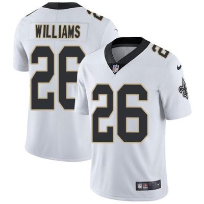 Nike New Orleans Saints #26 P.J. Williams White Stitched NFL Vapor Untouchable Limited Jersey