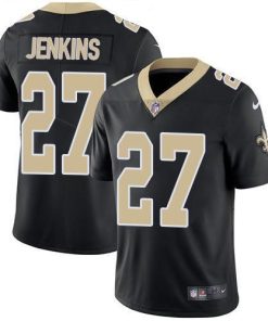 Nike New Orleans Saints #27 Malcolm Jenkins Black Team Color Stitched NFL Vapor Untouchable Limited Jersey