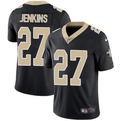 Nike New Orleans Saints #27 Malcolm Jenkins Black Team Color Stitched NFL Vapor Untouchable Limited Jersey