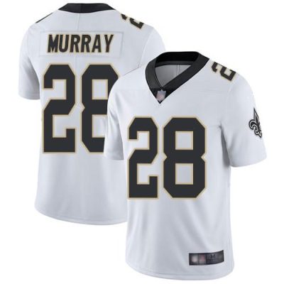 Nike New Orleans Saints #28 Latavius Murray White Stitched NFL Vapor Untouchable Limited Jersey