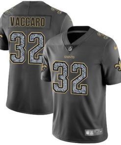 Nike New Orleans Saints #32 Kenny Vaccaro Gray Static Stitched NFL Vapor Untouchable Limited Jersey