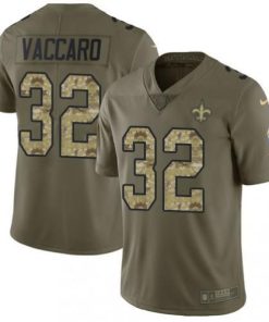 Nike New Orleans Saints #32 Kenny Vaccaro Olive/Camo Stitched NFL Limited 2017 Salute To Service Jersey