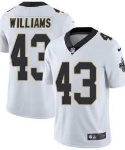 Nike New Orleans Saints #43 Marcus Williams White Stitched NFL Vapor Untouchable Limited Jersey