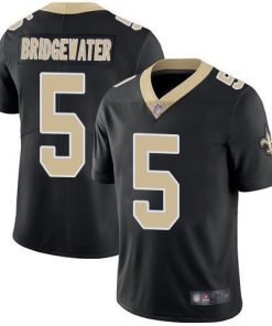 Nike New Orleans Saints #5 Teddy Bridgewater Black Team Color Stitched NFL Vapor Untouchable Limited Jersey