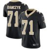 Nike New Orleans Saints #71 Ryan Ramczyk Black Team Color Stitched NFL Vapor Untouchable Limited Jersey