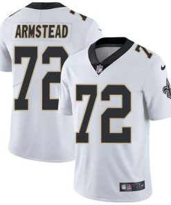 Nike New Orleans Saints #72 Terron Armstead White Stitched NFL Vapor Untouchable Limited Jersey
