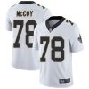 Nike New Orleans Saints #78 Erik McCoy White Stitched NFL Vapor Untouchable Limited Jersey