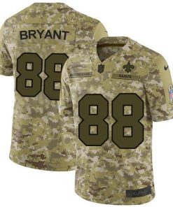 Nike New Orleans Saints #88 Dez Bryant Camo Stitched NFL Limited 2018 Salute To Service Jersey