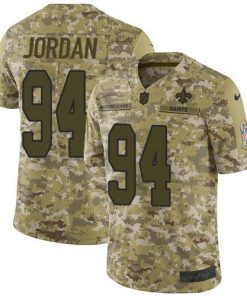 Nike New Orleans Saints #94 Cameron Jordan Camo Stitched NFL Limited 2018 Salute To Service Jersey