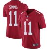 Nike New York Giants #11 Phil Simms Red Alternate Men's Stitched NFL Vapor Untouchable Limited Jersey Men's