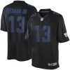 Nike New York Giants #13 Odell Beckham Jr Black Men's Stitched NFL Impact Limited Jersey Men's