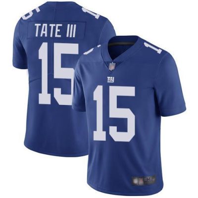 Nike New York Giants #15 Golden Tate III Royal Blue Team Color Men's Stitched NFL Vapor Untouchable Limited Jersey Men's