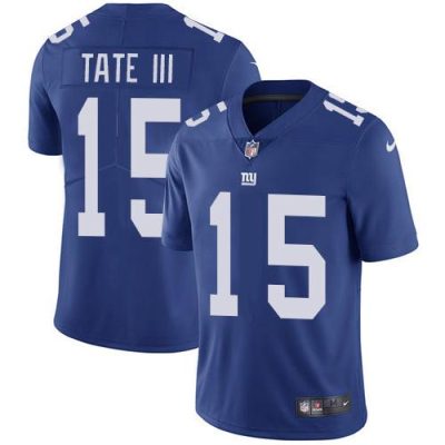 Nike New York Giants #15 Golden Tate Royal Blue Team Color Men's Stitched NFL Vapor Untouchable Limited Jersey Men's