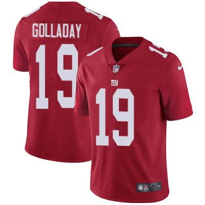 Nike New York Giants #19 Kenny Golladay Red Alternate Men's Stitched NFL Vapor Untouchable Limited Jersey Men's