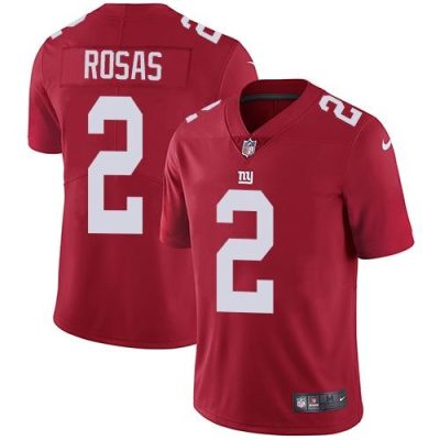Nike New York Giants #2 Aldrick Rosas Red Alternate Men's Stitched NFL Vapor Untouchable Limited Jersey Men's