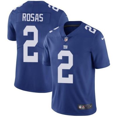 Nike New York Giants #2 Aldrick Rosas Royal Blue Team Color Men's Stitched NFL Vapor Untouchable Limited Jersey Men's