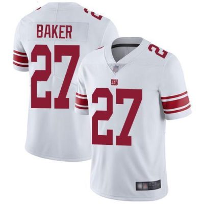 Nike New York Giants #27 Deandre Baker White Men's Stitched NFL Vapor Untouchable Limited Jersey Men's