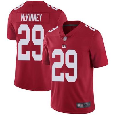 Nike New York Giants #29 Xavier McKinney Red Men's Stitched NFL Limited Inverted Legend Jersey Men's