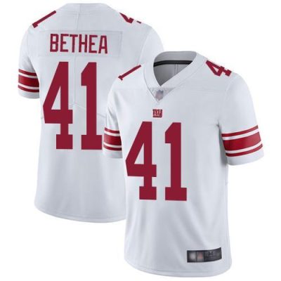 Nike New York Giants #41 Antoine Bethea White Men's Stitched NFL Vapor Untouchable Limited Jersey Men's