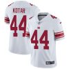 Nike New York Giants #44 Doug Kotar White Men's Stitched NFL Vapor Untouchable Limited Jersey Men's