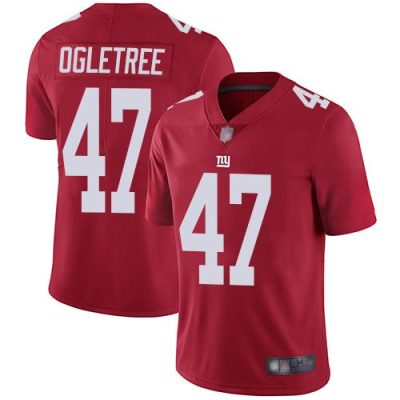 Nike New York Giants #47 Alec Ogletree Red Alternate Men's Stitched NFL Vapor Untouchable Limited Jersey Men's