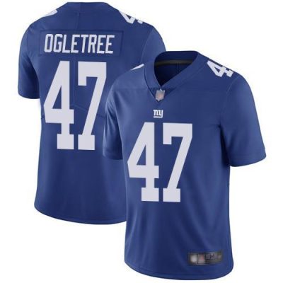 Nike New York Giants #47 Alec Ogletree Royal Blue Team Color Men's Stitched NFL Vapor Untouchable Limited Jersey Men's