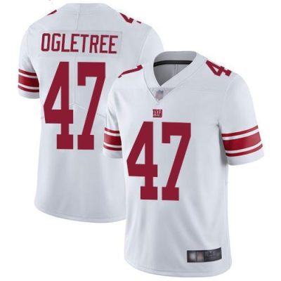 Nike New York Giants #47 Alec Ogletree White Men's Stitched NFL Vapor Untouchable Limited Jersey Men's