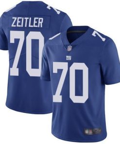 Nike New York Giants #70 Kevin Zeitler Royal Blue Team Color Men's Stitched NFL Vapor Untouchable Limited Jersey Men's