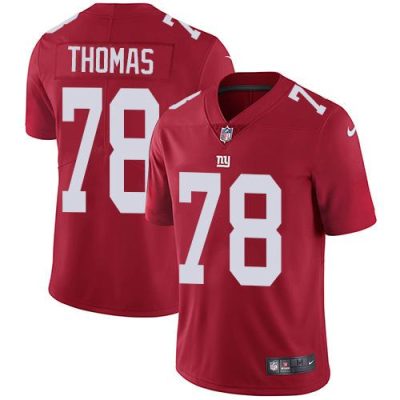 Nike New York Giants #78 Andrew Thomas Red Alternate Men's Stitched NFL Vapor Untouchable Limited Jersey Men's